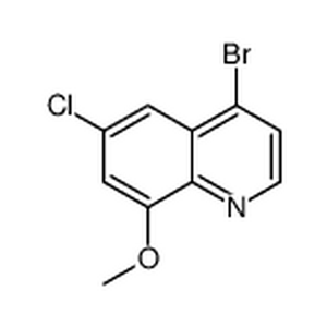 4-溴-6-氯-8-甲氧基喹啉
