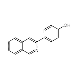 4-(异喹啉-3-基)苯酚,4-(2H-isoquinolin-3-ylidene)cyclohexa-2,5-dien-1-one