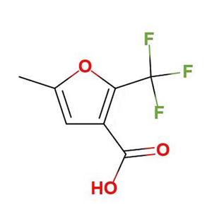 5-甲基-2-(三氟甲基)-3-呋喃甲酸,5-methyl-2-(trifluoromethyl)furan-3-carboxylic acid
