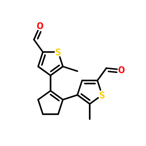 4,4-(环戊二烯-1-烯-1,2-叉基)二(5-甲基噻吩-2-甲醛),4,4