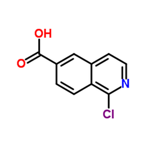 1-氯异喹啉-6-羧酸,1-Chloro-6-isoquinolinecarboxylic acid