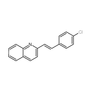 (E)-2-(4-氯苯乙烯)喹啉,2-[2-(4-chlorophenyl)ethenyl]quinoline