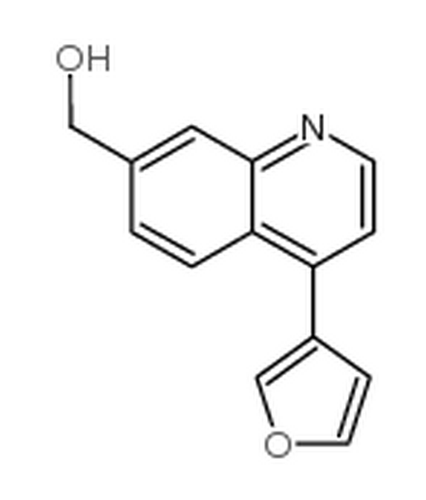 4-呋喃-7-羟基甲基喹啉,[4-(furan-3-yl)quinolin-7-yl]methanol