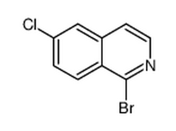 1-溴-6-氯异喹啉,1-bromo-6-chloroisoquinoline