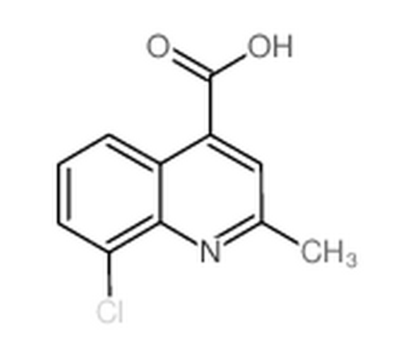 8-氯-2-甲基-喹啉-4-羧酸,8-chloro-2-methylquinoline-4-carboxylic acid