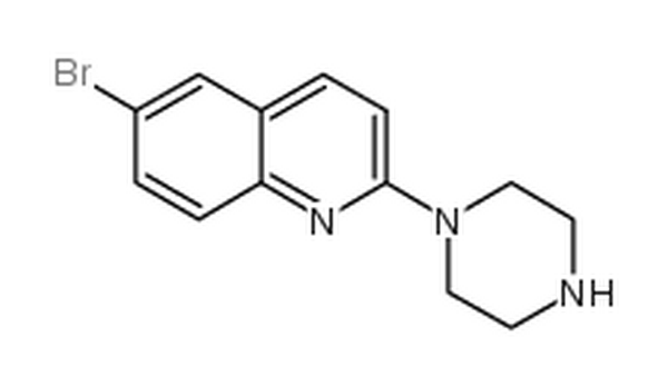 6-溴-2-哌嗪-1-基-喹啉,6-bromo-2-piperazin-1-ylquinoline