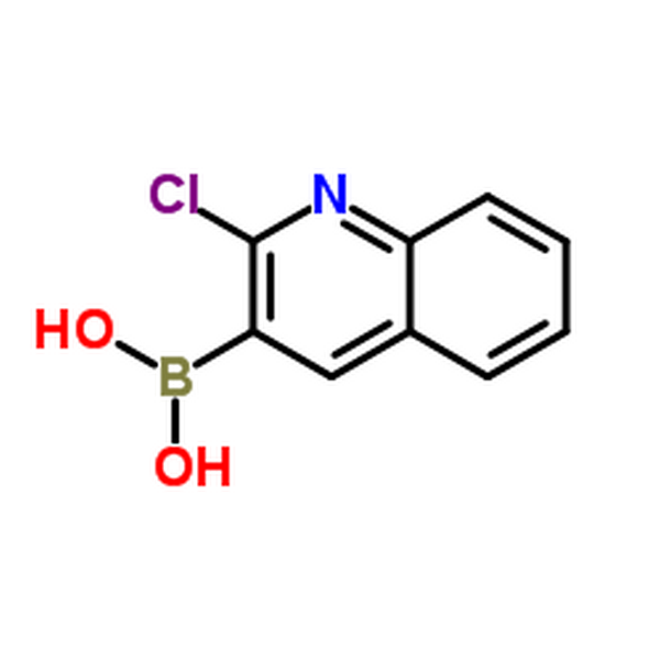 2-氯喹啉-3-硼酸,(2-Chloro-3-quinolinyl)boronic acid