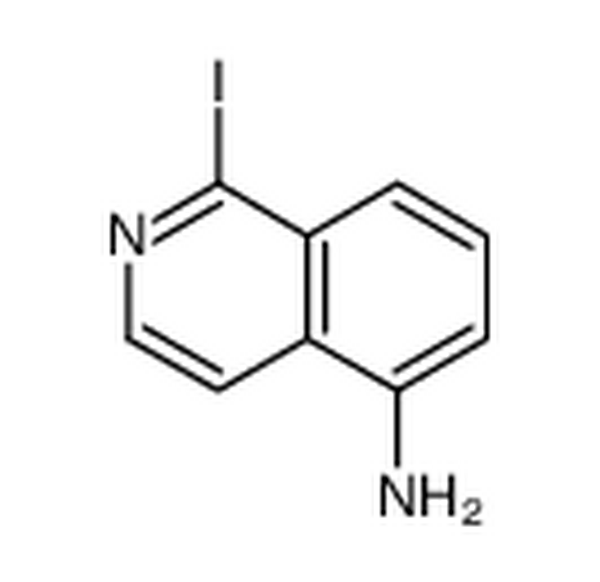 1-碘异喹啉-5-胺,1-iodoisoquinolin-5-amine