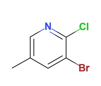 2-氯-3-溴-5-甲基吡啶,3-Bromo-2-chloro-5-methylpyridine