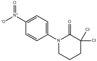 3,3-二氯-1-(4-硝基苯基)-2-哌啶酮,3,3-Dichloro-1-(4-nitrophenyl)piperidin-2-one