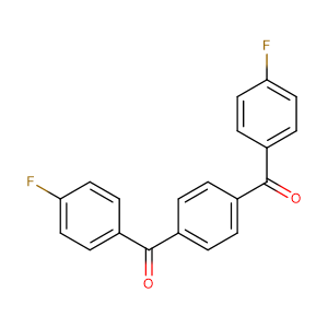 1,4-二(4-氟苯甲酰基)苯,METHANONE, 1,1'-(1,4-PHENYLENE)BIS[1-(4-FLUOROPHENYL)-]