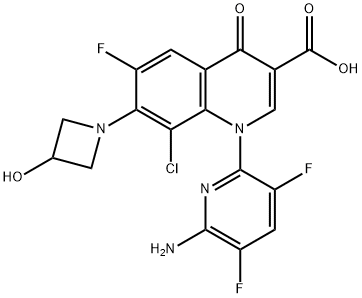 德拉沙星,Delafloxacin