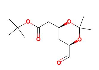 (4R-cis)-6-醛基-2,2-二甲基-1,3-二氧己环-4-乙酸叔丁酯,tert-butyl 2-[(4R,6S)-6-formyl-2,2-dimethyl-1,3-dioxan-4-yl]acetate