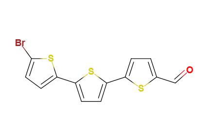 5-溴-5'-甲酰基-2,2':5'2'-三噻吩,5-[5-(5-bromothiophen-2-yl)thiophen-2-yl]thiophene-2-carbaldehyde