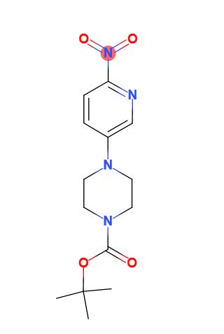 4-(6-硝基-3-吡啶基)-1-哌嗪甲酸叔丁酯,tert-butyl 4-(6-nitropyridin-3-yl)piperazine-1-carboxylate