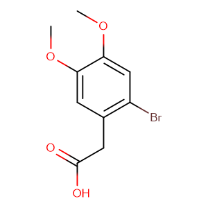 2-溴-4，5-甲氧基苯乙酸,2-BROMO-4,5-DIMETHOXYPHENYLACETIC ACID