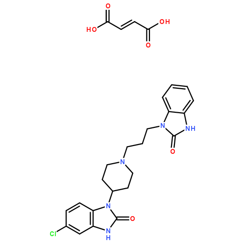 多潘立酮馬來酸鹽,(E)-but-2-enedioic acid,6-chloro-3-[1-[3-(2-oxo-3H-benzimidazol-1-yl)propyl]piperidin-4-yl]-1H-benzimidazol-2-one