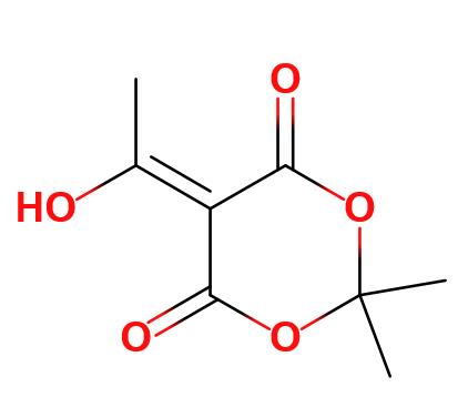 5-(1-羟基乙亚基)-2,2-二甲基-1,3-二氧杂环己-4,6-二酮,5-(1-Hydroxyethylidene)-2,2-dimethyl-1,3-dioxane-4,6-dione