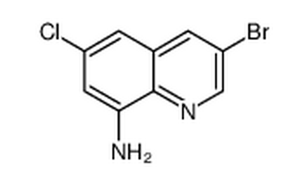 3-溴-6-氯喹啉-8-胺,3-bromo-6-chloroquinolin-8-amine