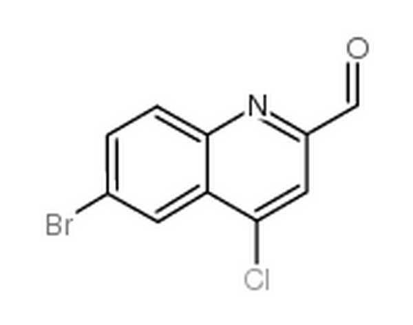 6-溴-4-氯喹啉-2-羧醛,6-bromo-4-chloroquinoline-2-carbaldehyde