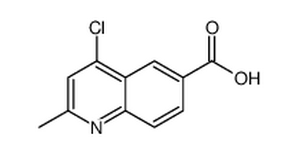 2-甲基-4-氯-5-喹啉羧酸,4-chloro-2-methylquinoline-6-carboxylic acid