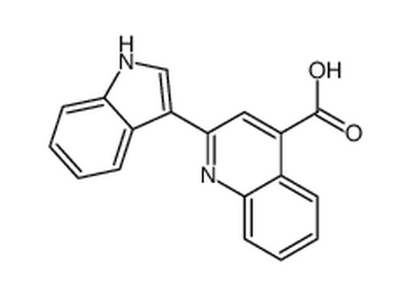 2-吲哚-3-基-喹啉-4-羧酸,2-(1H-indol-3-yl)quinoline-4-carboxylic acid