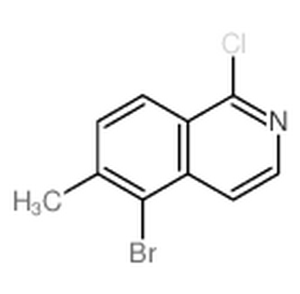 5-溴-1-氯-6-甲基异喹啉,5-Bromo-1-chloro-6-methylisoquinoline