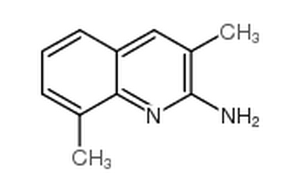 2-氨基-3,8-二甲基喹啉,3,8-dimethylquinolin-2-amine