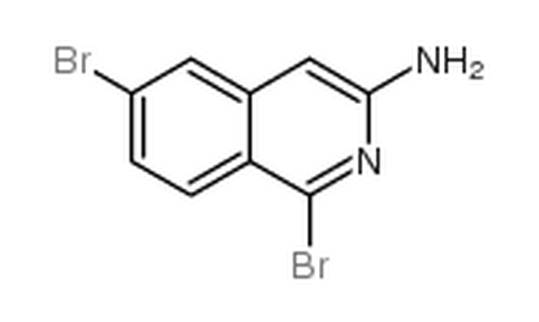 1,6-二溴-3-异喹啉胺,1,6-dibromoisoquinolin-3-amine