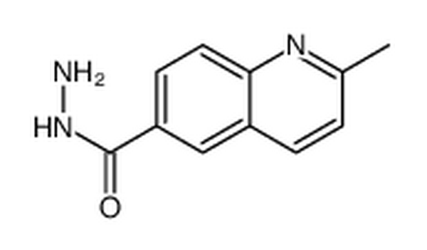 2-甲基喹啉-6-碳酰肼,2-methylquinoline-6-carbohydrazide