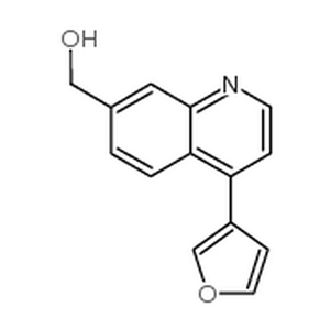 4-呋喃-7-羟基甲基喹啉,[4-(furan-3-yl)quinolin-7-yl]methanol