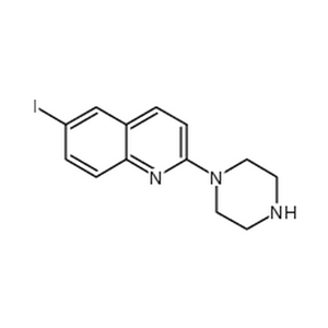6-碘-2-哌嗪-1-基-喹啉