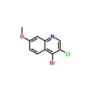 4-溴-3-氯-7-甲氧基喹啉