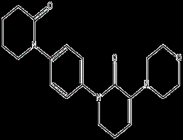 5,6-二氢-3-(4-吗啉基)-1-[4-(2-氧代-1-哌啶基)苯基]-2(1H)-吡啶酮