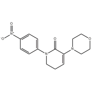 5,6-二氢-3-(4-吗啉基)-1-(4-硝基苯基)-2(1H)-吡啶酮