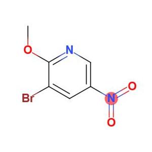 3-溴-2-甲氧基-5-硝基吡啶,3-Bromo-2-methoxy-5-nitropyridine