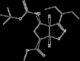 (3AR,4R,6S,6AS)-4-[叔丁氧羰基氨基]-3-(1-乙基丙基)-3A,5,6,6A-四氢-4H-环戊并[D]异恶唑-6-羧酸甲酯,(1S-4R)-4-[[(1,1-diMethylethoxy)carbonyl]aMino]- 2-Cyclopentene-1-carboxylic acid Methyl ester