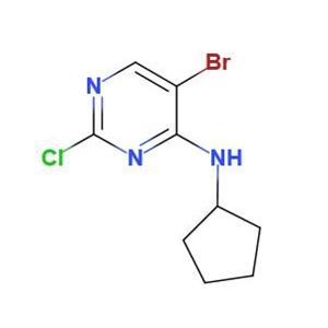 5-溴-2-氯-N-环戊基-4-嘧啶胺