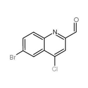 6-溴-4-氯喹啉-2-羧醛