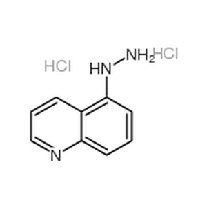 5-肼基喹啉盐酸盐,quinolin-5-ylhydrazine,dihydrochloride