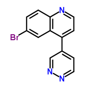 6-溴-4-(吡嗪-4-基)喹啉