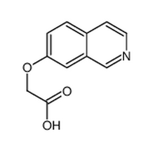 7-异喹啉氧基乙酸,2-isoquinolin-7-yloxyacetic acid