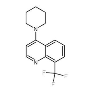 6-甲基喹啉,4-piperidin-1-yl-8-(trifluoromethyl)quinoline