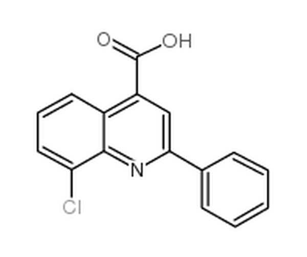 8-氯-2-苯基喹啉-4-羧酸,8-chloro-2-phenylquinoline-4-carboxylic acid