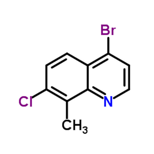 4-溴-7-氯-8-甲基喹啉,4-Bromo-7-chloro-8-methylquinoline
