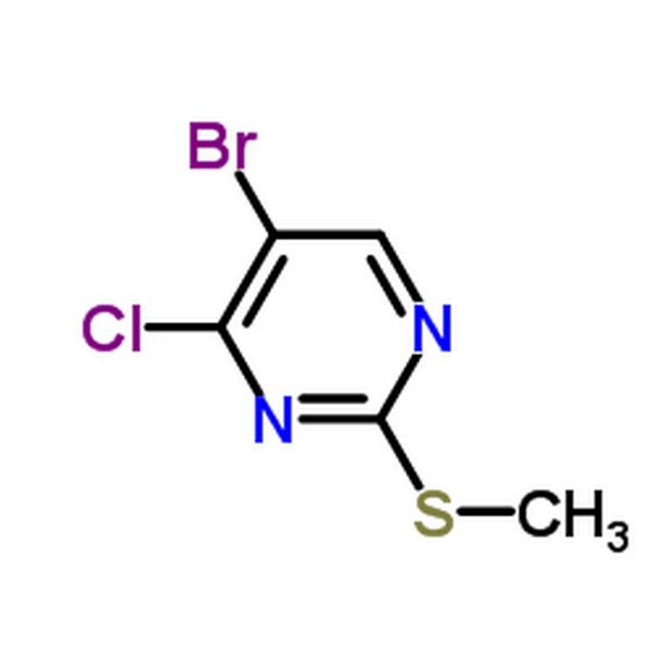 2-甲硫基-4-氯-5-溴嘧啶,5-Bromo-4-chloro-2-(methylthio)pyrimidine