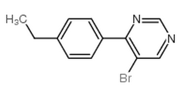 5-溴-4-(4-乙苯基)嘧啶,5-Bromo-4-(4-ethylphenyl)pyrimidine