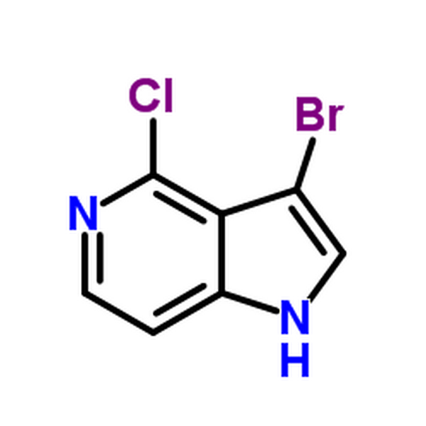 3-溴-4-氯-1H-吡咯并嘧啶,3-bromo-4-chloro-1H-pyrrolo[3,2-c]pyridine