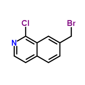 7-(溴甲基)-1-氯异喹啉,7-(Bromomethyl)-1-chloroisoquinoline