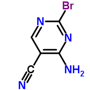 2-溴-4-氨基-5-氰基嘧啶,4-Amino-2-bromo-5-pyrimidinecarbonitrile